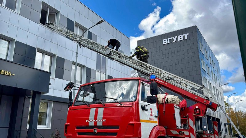 Учебная эвакуация «Эвакуация при возникновении очага пожара»
