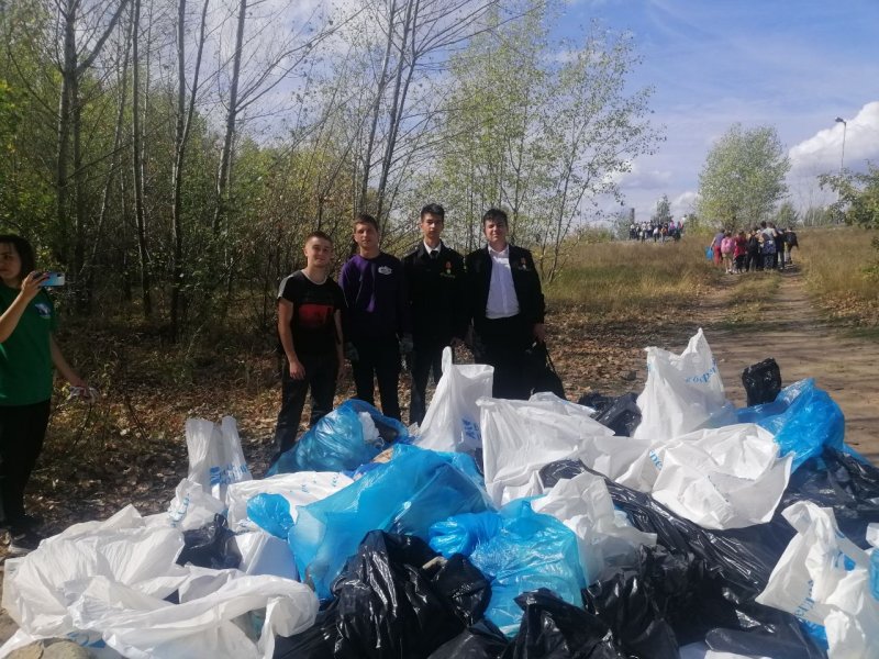 Волонтёры вышли с экологической акцией на очистку берега Казанки