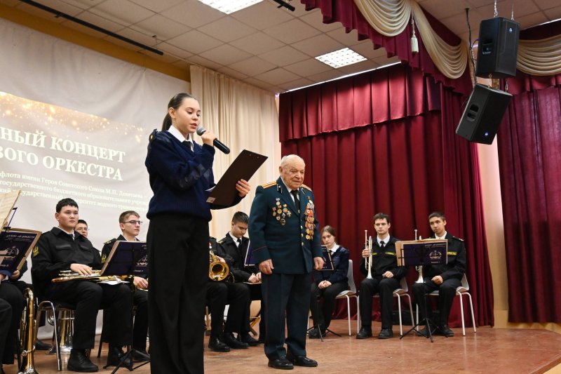 Отчётный концерт духового оркестра
